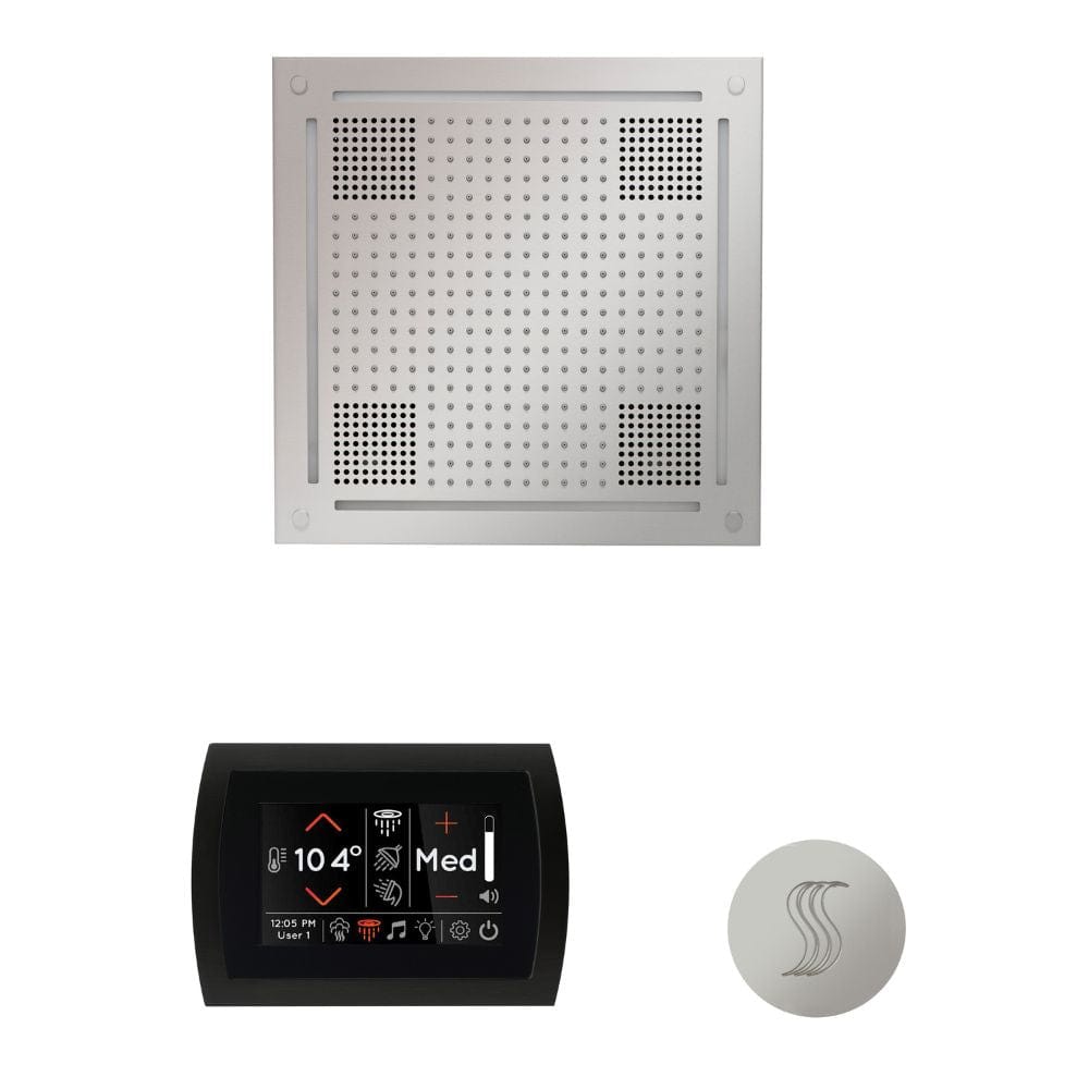 The ThermaSol Hydrovive Wellness Steam Package with SignaTouch Round allows for a comprehensive steam experience at your fingertips.