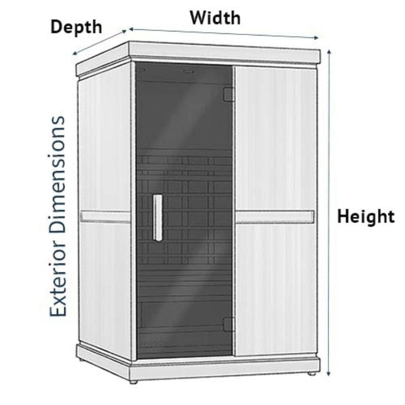 Finnmark 2-Person Full-Spectrum Home Infrared Sauna FD-2