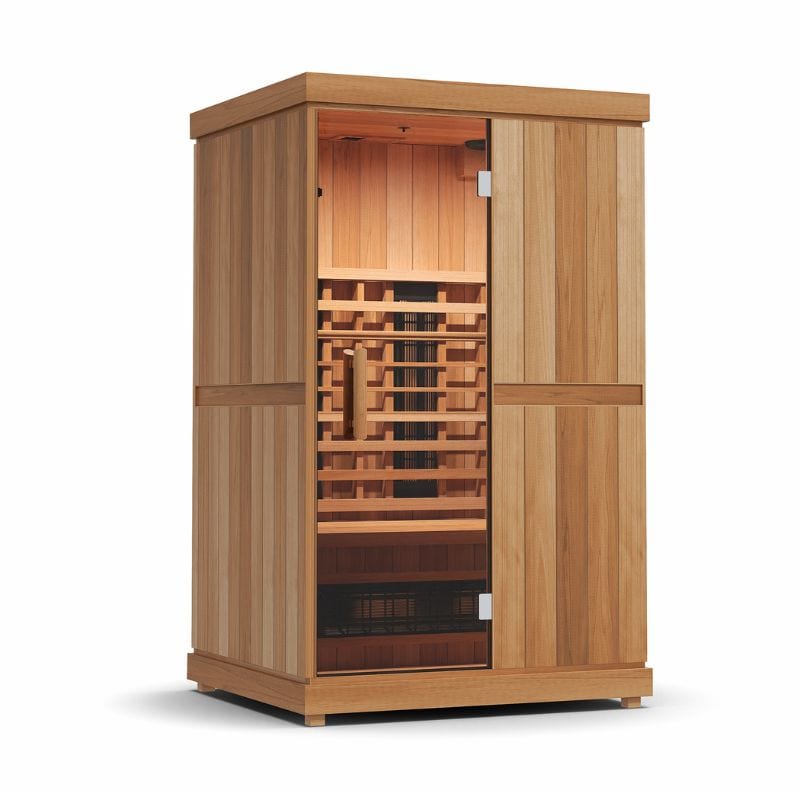 Finnmark Designs 2-Person Infrared Sauna natural light