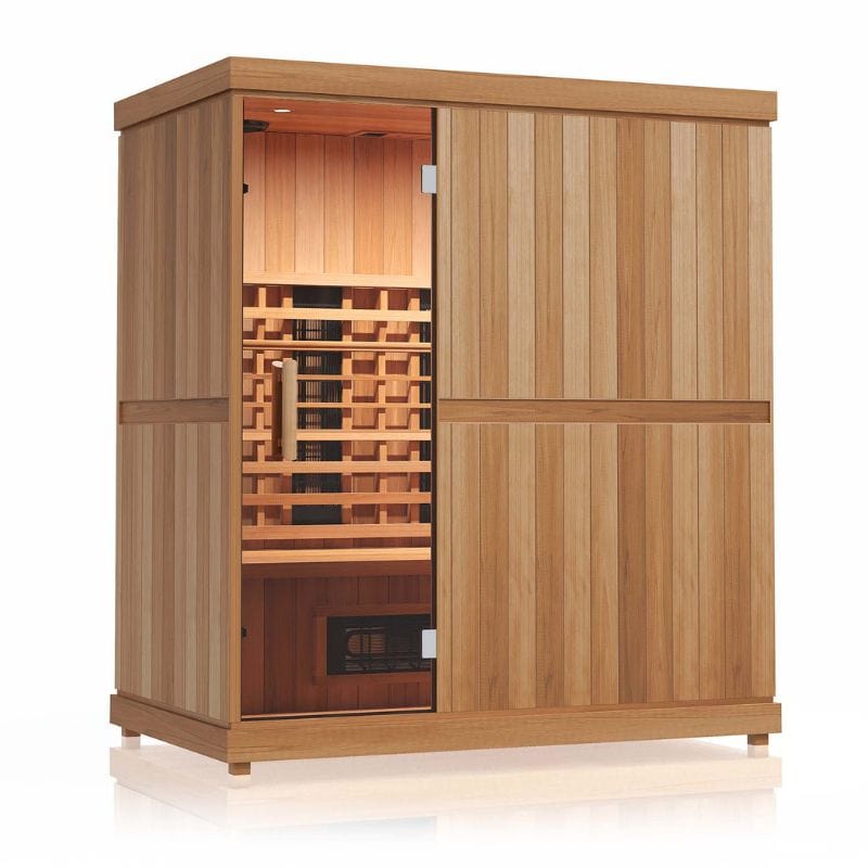 Finnmark 4-Person Infrared Sauna natuiral