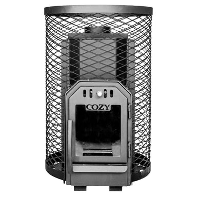 A unique wood-burning stove made in Estonia for smaller saunas.