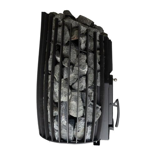  Wood-fired stoves are best for mild and long-lasting heat, designed for pouring water over hot stones to create your perfect amount of steam. 