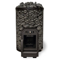 This unique "Through the Wall" wood-burning stove made in Estonia is perfectly designed for a more intimate sauna space. 